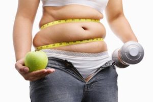 Gesunde Ernährung und Sport zur Bekämpfung von Fettleibigkeit